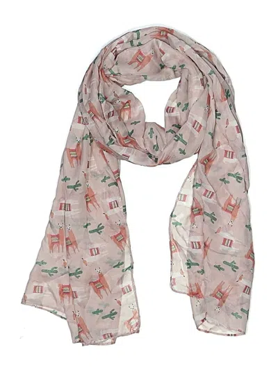 Pre-owned Unbranded Scarf In Pink