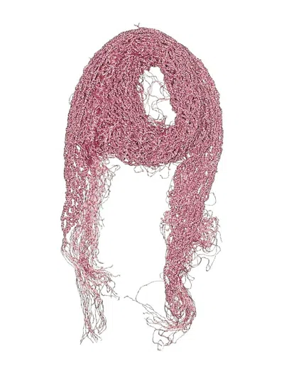 Pre-owned Unbranded Scarf In Pink