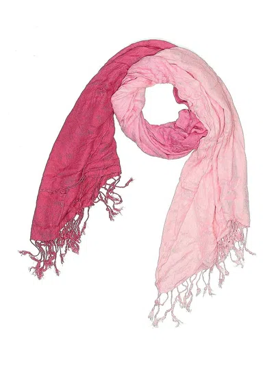 Pre-owned Unbranded Scarf In Pink