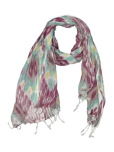 Pre-owned Unbranded Scarf In Pink