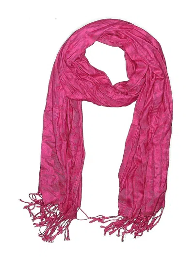 Pre-owned Unbranded Scarf In Pink