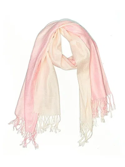 Pre-owned Unbranded Scarf In Pink