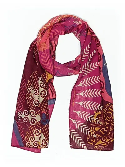 Pre-owned Unbranded Scarf In Pink