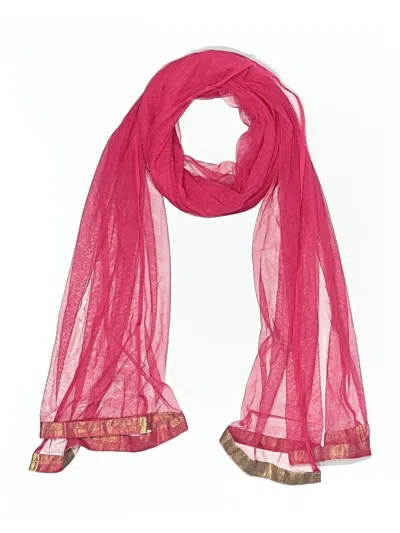 Pre-owned Unbranded Scarf In Pink
