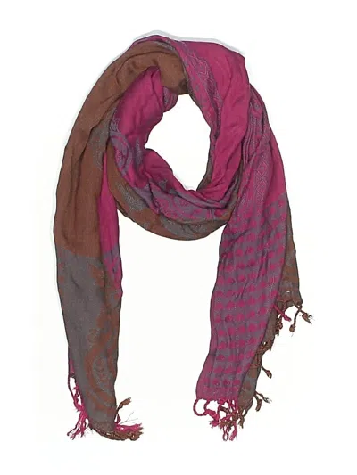 Pre-owned Unbranded Scarf In Pink
