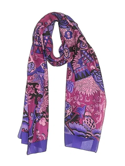Pre-owned Unbranded Scarf In Pink