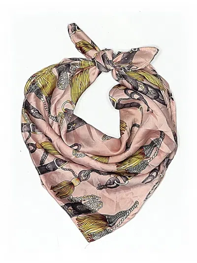 Pre-owned Unbranded Scarf In Pink