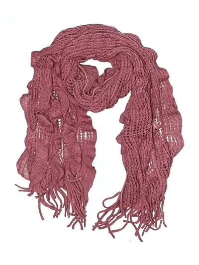 Pre-owned Unbranded Scarf In Pink