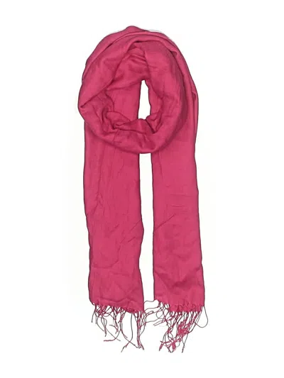 Pre-owned Unbranded Scarf In Pink