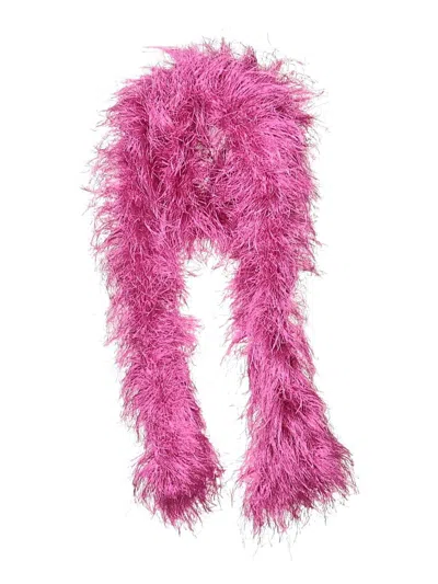 Pre-owned Unbranded Scarf In Pink