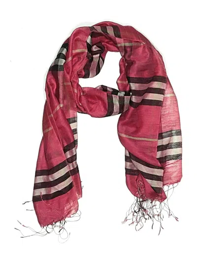 Pre-owned Unbranded Scarf In Pink