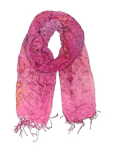 Pre-owned Unbranded Scarf In Pink
