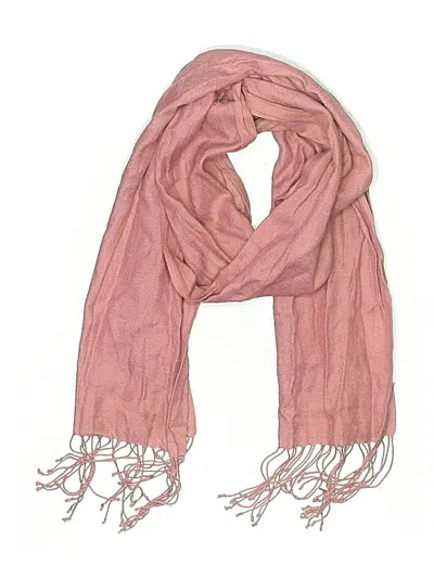 Pre-owned Unbranded Scarf In Pink