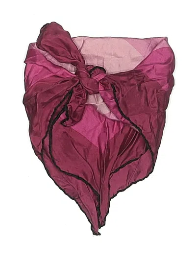 Pre-owned Unbranded Scarf In Pink