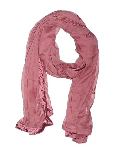 Pre-owned Unbranded Scarf In Pink