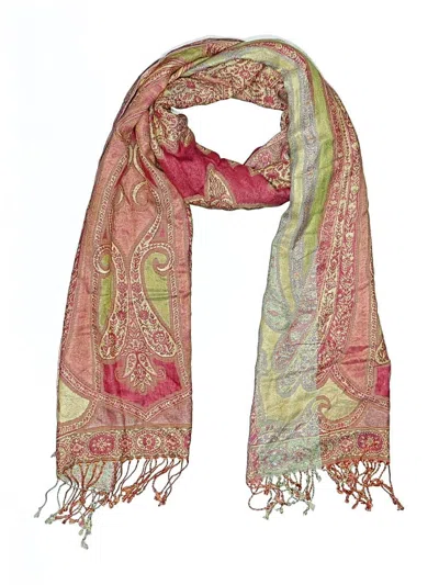 Pre-owned Unbranded Scarf In Pink