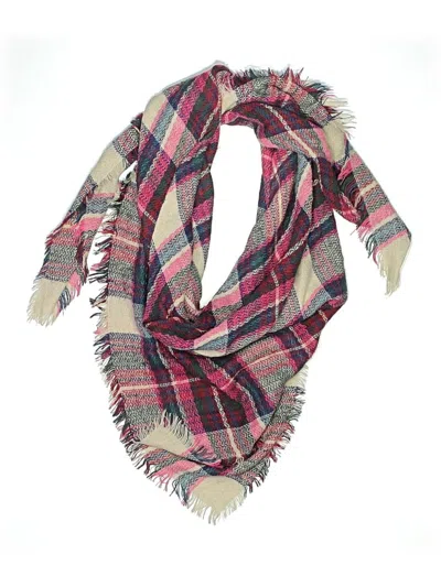 Pre-owned Unbranded Scarf In Pink