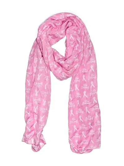 Pre-owned Unbranded Scarf In Pink
