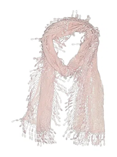 Pre-owned Unbranded Scarf In Pink