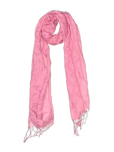 Pre-owned Unbranded Scarf In Pink
