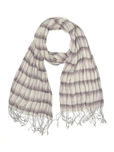 Pre-owned Unbranded Scarf In Purple