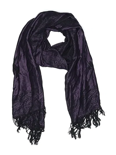 Pre-owned Unbranded Scarf In Purple