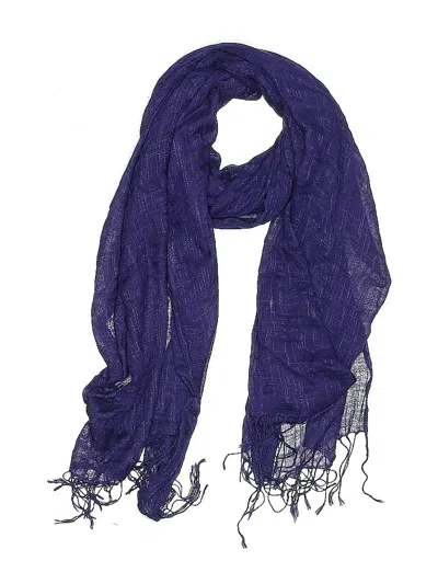 Pre-owned Unbranded Scarf In Purple