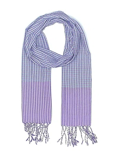 Pre-owned Unbranded Scarf In Purple