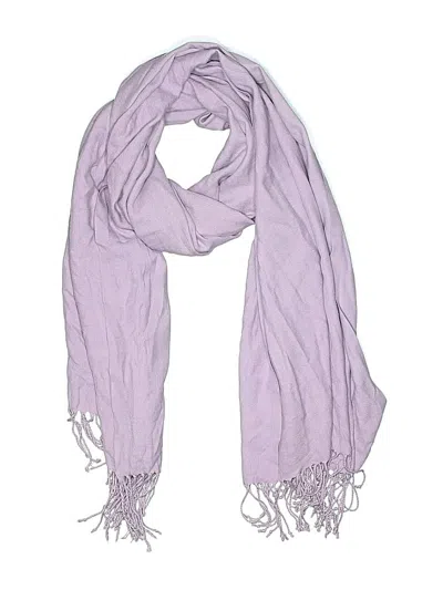 Pre-owned Unbranded Scarf In Purple