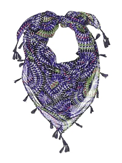 Pre-owned Unbranded Scarf In Purple