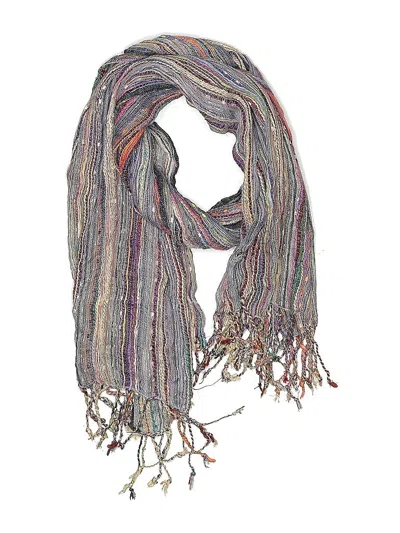 Pre-owned Unbranded Scarf In Purple