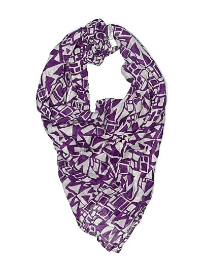 Pre-owned Unbranded Scarf In Purple