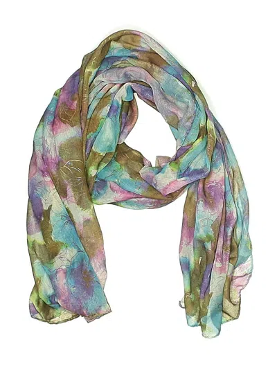 Pre-owned Unbranded Scarf In Purple