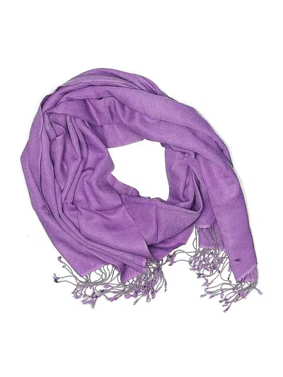 Pre-owned Unbranded Scarf In Purple