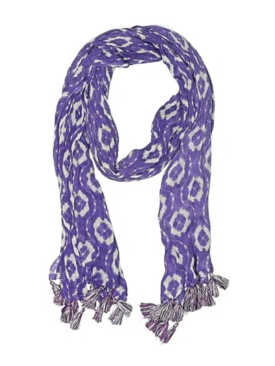 Pre-owned Unbranded Scarf In Purple
