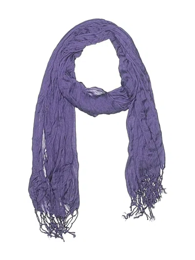 Pre-owned Unbranded Scarf In Purple