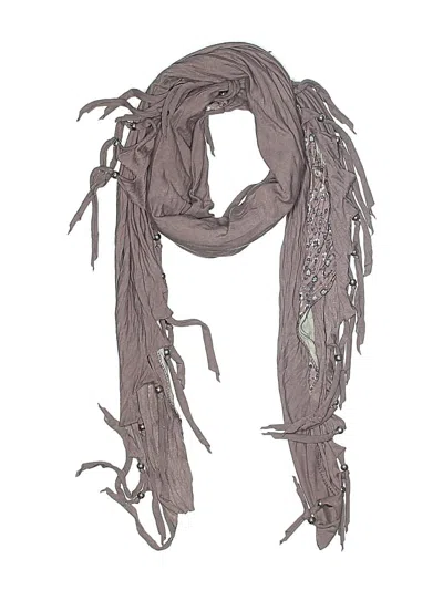 Pre-owned Unbranded Scarf In Purple