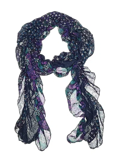 Pre-owned Unbranded Scarf In Purple