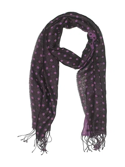 Pre-owned Unbranded Scarf In Purple
