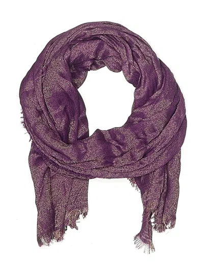 Pre-owned Unbranded Scarf In Purple