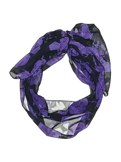 Pre-owned Unbranded Scarf In Purple
