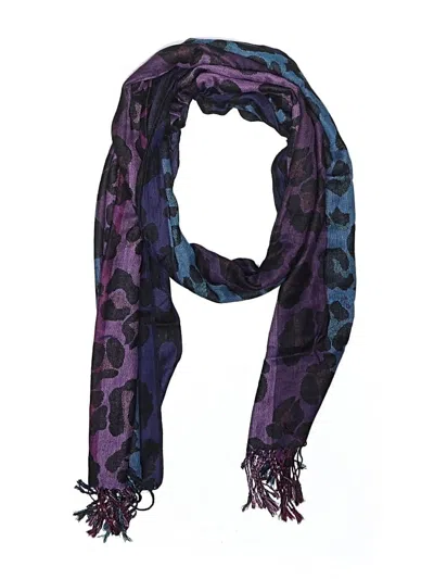 Pre-owned Unbranded Scarf In Purple