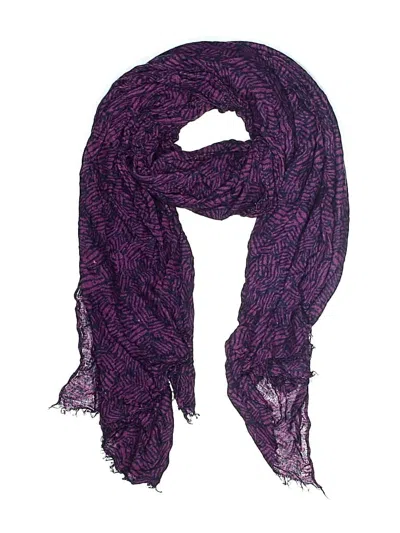 Pre-owned Unbranded Scarf In Purple