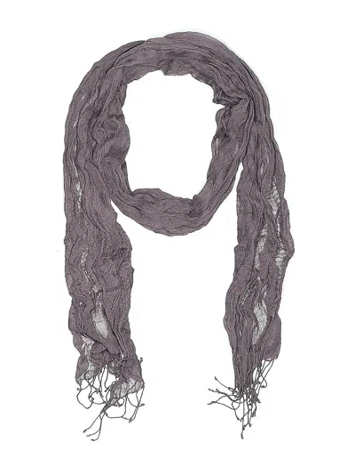 Pre-owned Unbranded Scarf In Purple