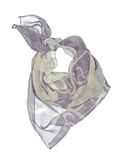 Pre-owned Unbranded Scarf In Purple