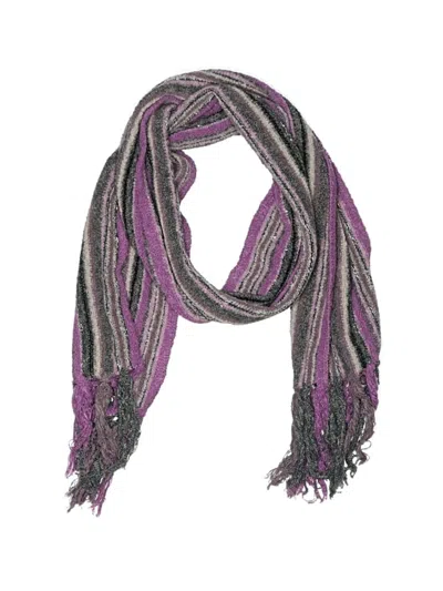 Pre-owned Unbranded Scarf In Purple