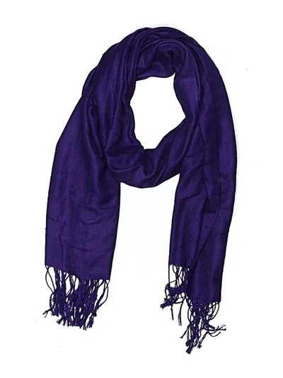 Pre-owned Unbranded Scarf In Purple