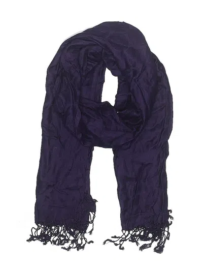 Pre-owned Unbranded Scarf In Purple