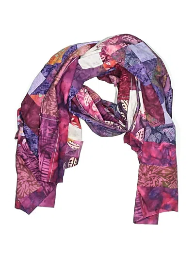 Pre-owned Unbranded Scarf In Purple