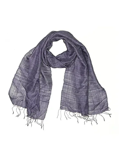 Pre-owned Unbranded Scarf In Purple
